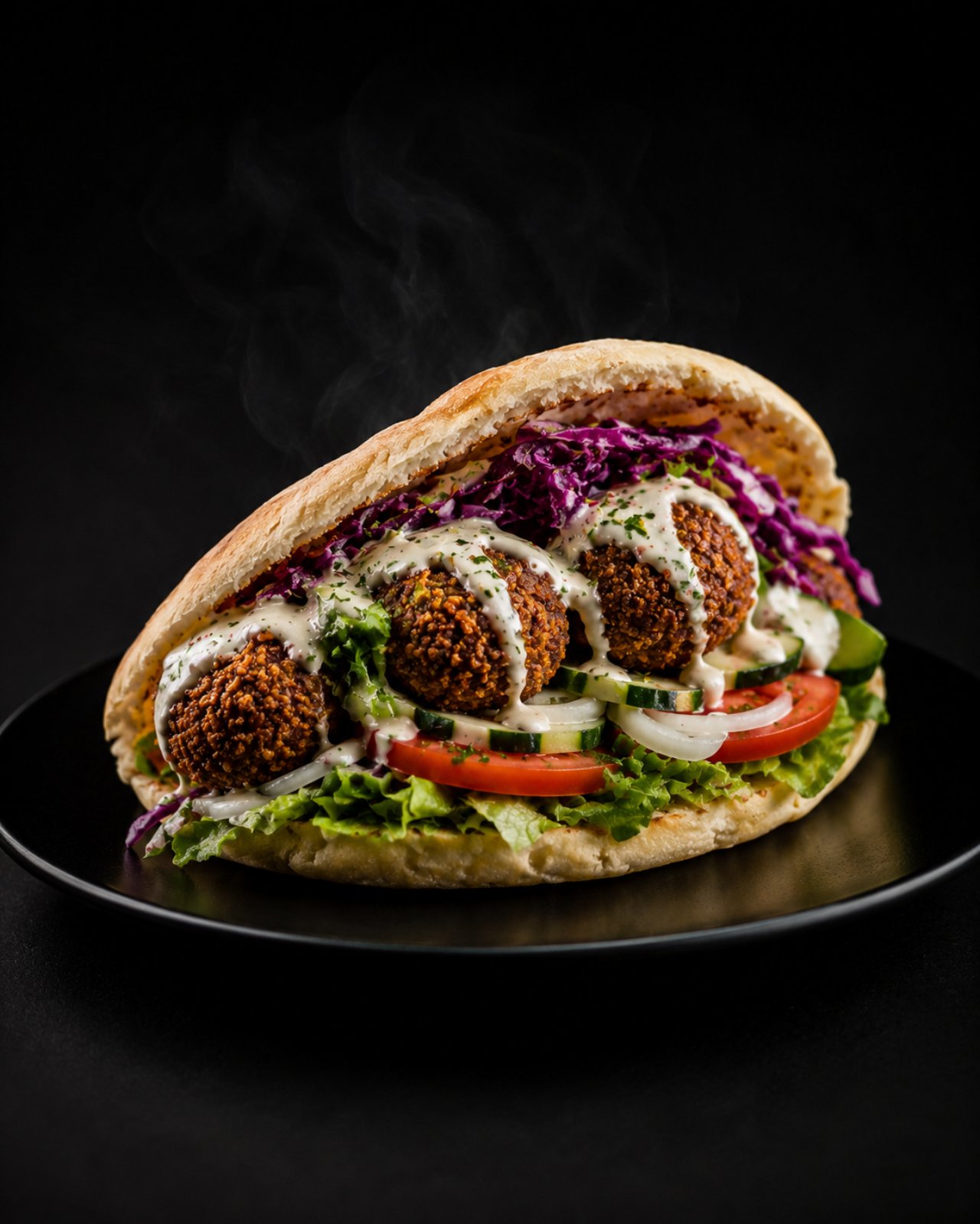 Falafel im Brot